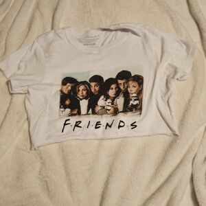 White Friends Graphic Kids T-Shirt